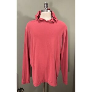 Rhone Hoodie Men's XL Lightweight Gym Stretch Sweatshirt Performance Red
